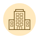 Symbol representing community partnerships and education.